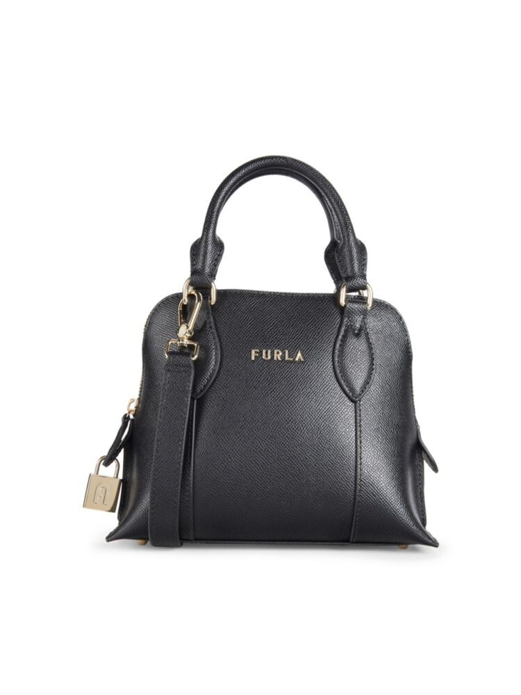 

Кожаная сумка с верхней ручкой Furla, цвет Nero
