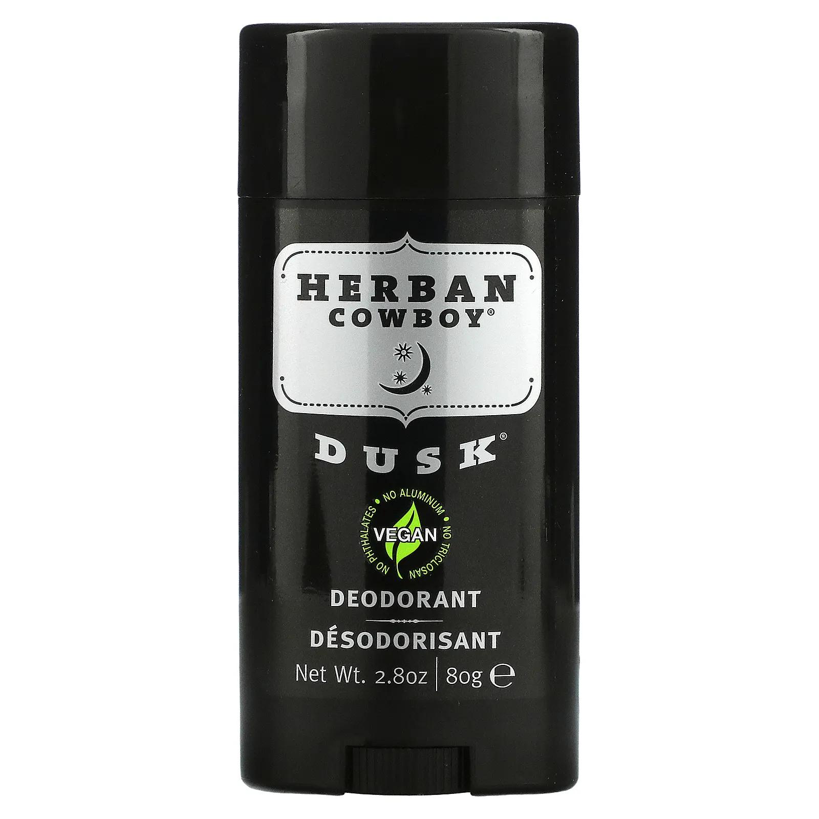 Herban Cowboy Дезодорант с максимальной защитой Закат 2,8 унций (80 г) herban cowboy пилированное мыло запах леса 5 унц 140 г