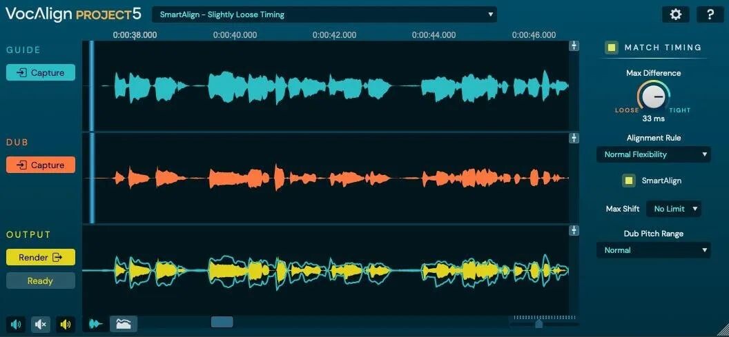 

Synchro Arts VocALign Project 5 Обновление VocAlign Project 3