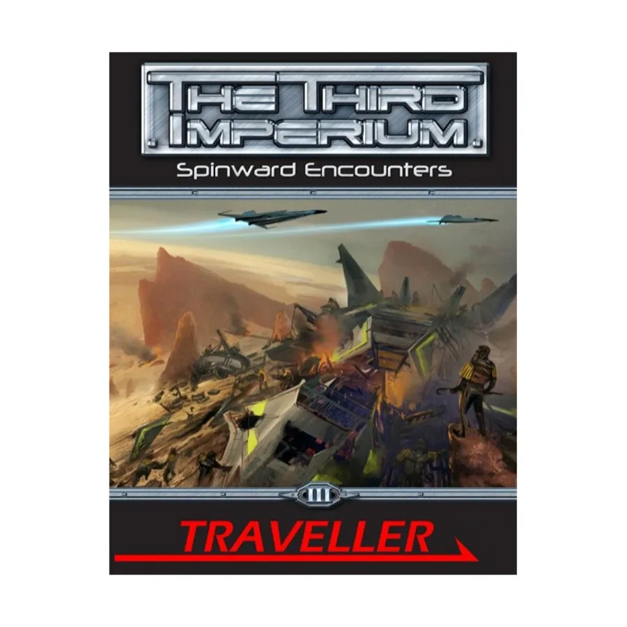 

Spinward Encounters, Traveller (Mongoose 1st Edition) - The Third Imperium, мягкая обложка