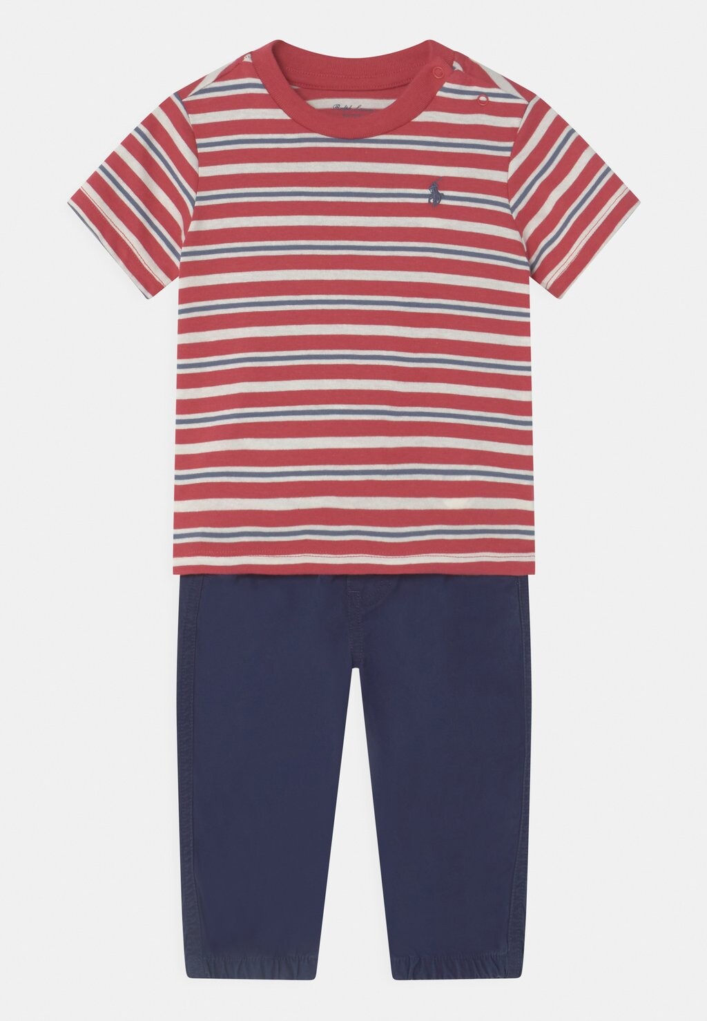 

Комплект BABY PANT SET Polo Ralph Lauren, цвет chili pepper multi