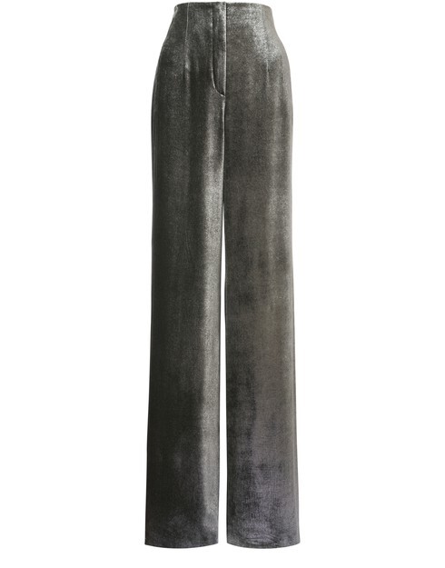 

Бархатные брюки палаццо Alberta Ferretti