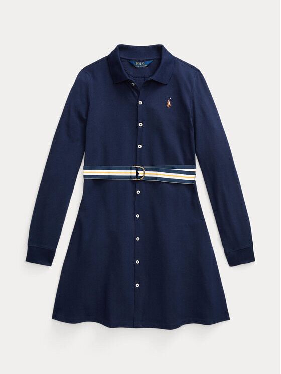 

Платье на каждый день, стандартного кроя Polo Ralph Lauren, синий