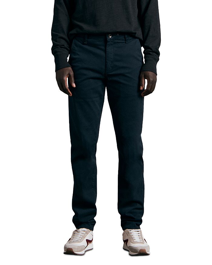 Узкие брюки чинос Fit 2 из твила rag & bone цена и фото