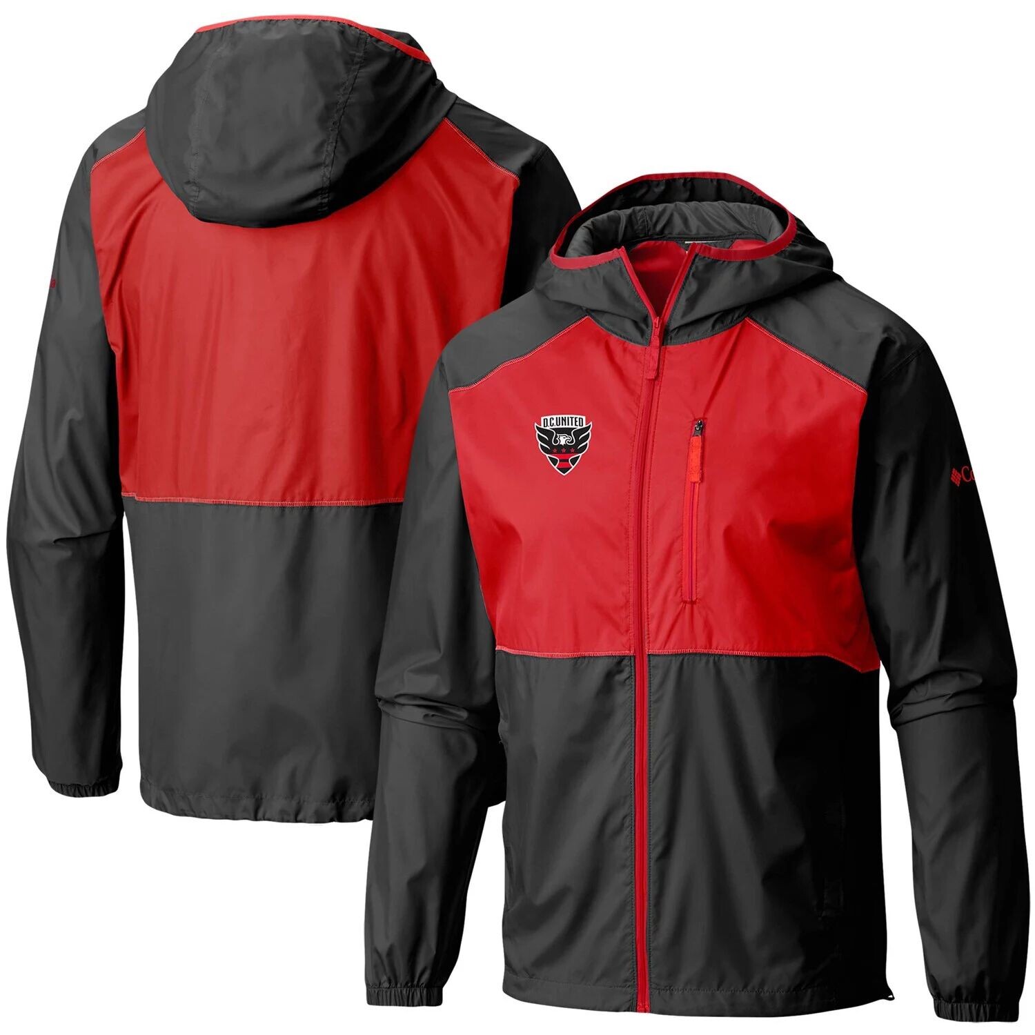 

Мужская черная ветровка Columbia DC United Flash Forward, Черный