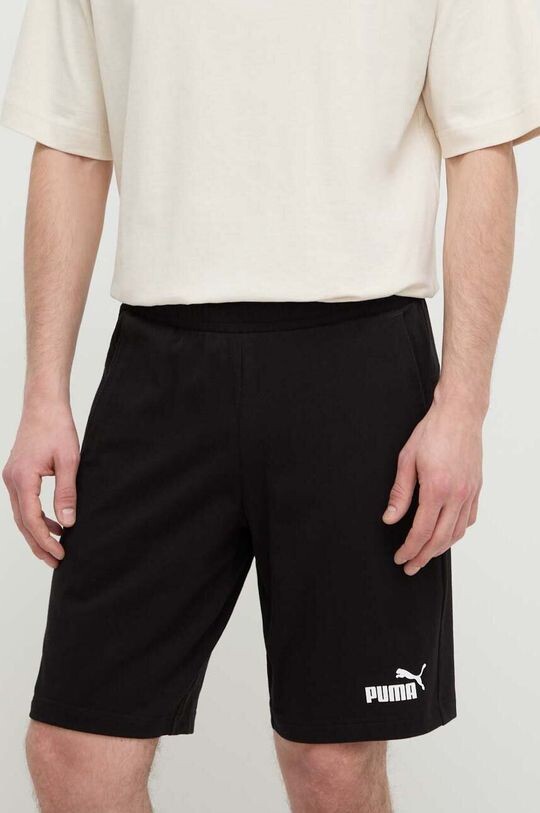 

Хлопковые шорты Puma, черный