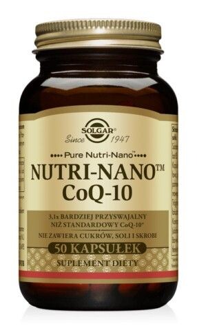 

Капсулы Solgar Nutri Nano CoQ-10, 50 шт