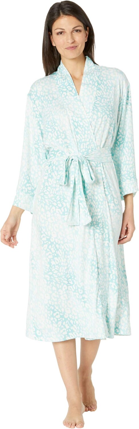 

Халат Misty Leopard - Cozy Knit Robe N by Natori, цвет Aqua Mist