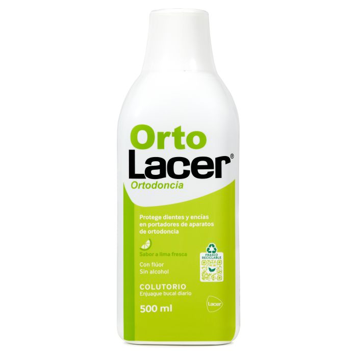 Ополаскиватель для рта Orto Colutorio Lima Fresca Lacer, 500 ополаскиватель для рта gingilacer colutorio lacer 500
