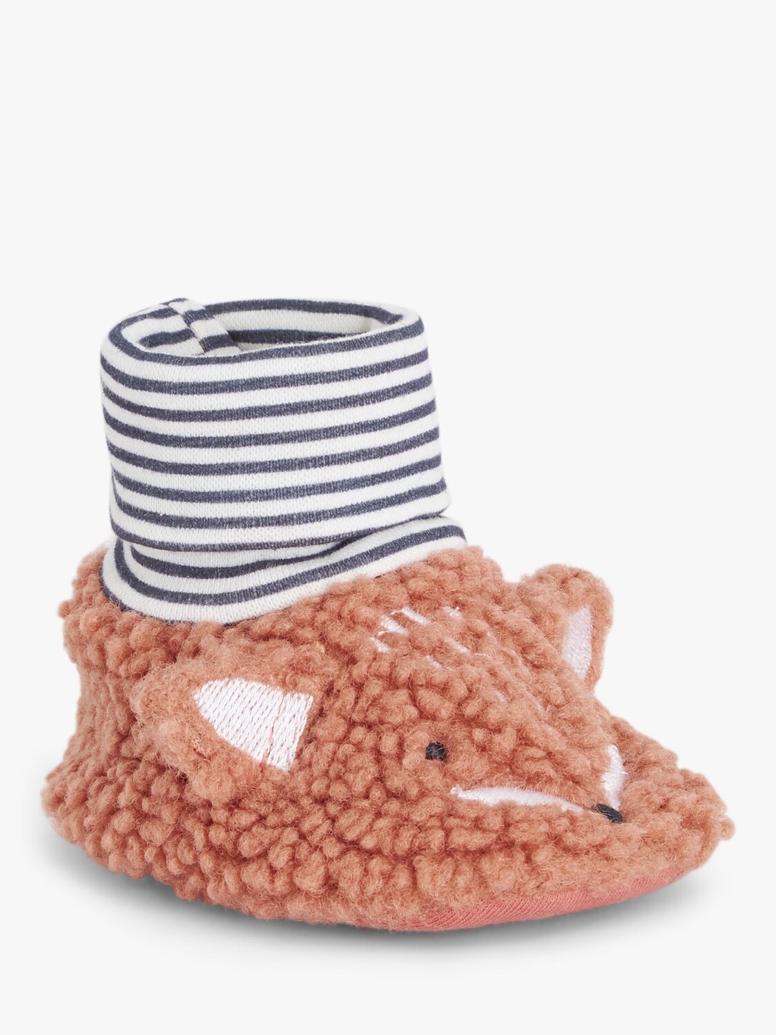 

Детские тапочки-носки John Lewis с лисой, разноцветные