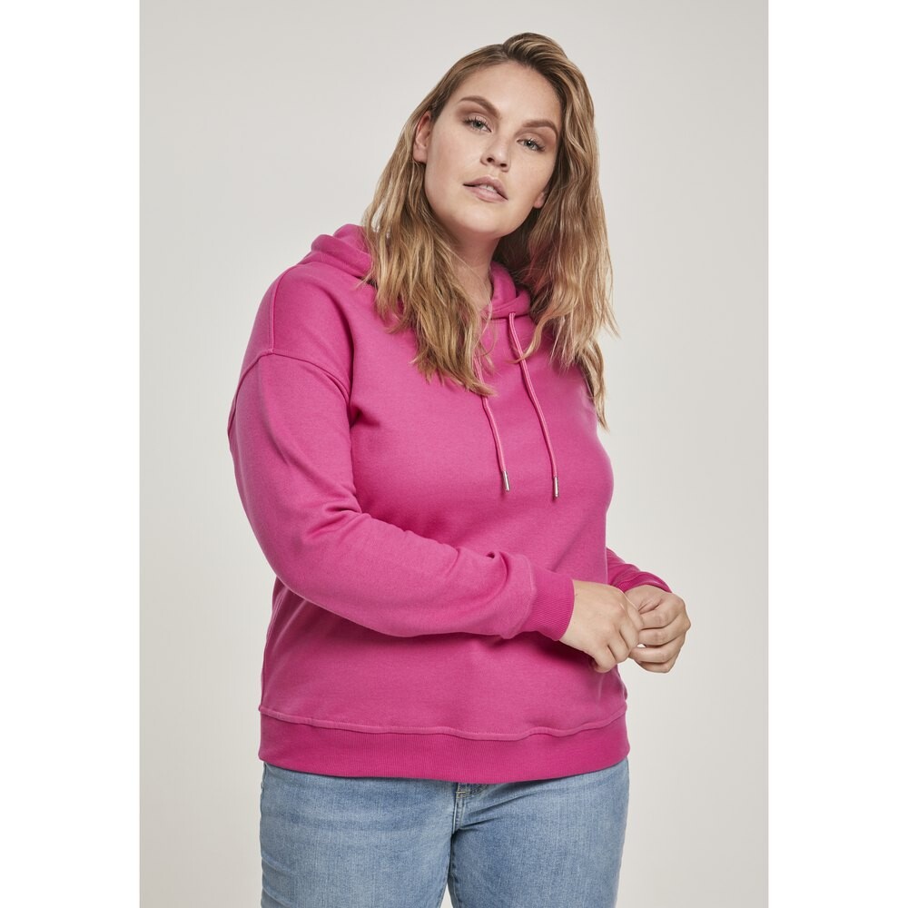 

Толстовка Urban Classics Ribbed Big, фиолетовый