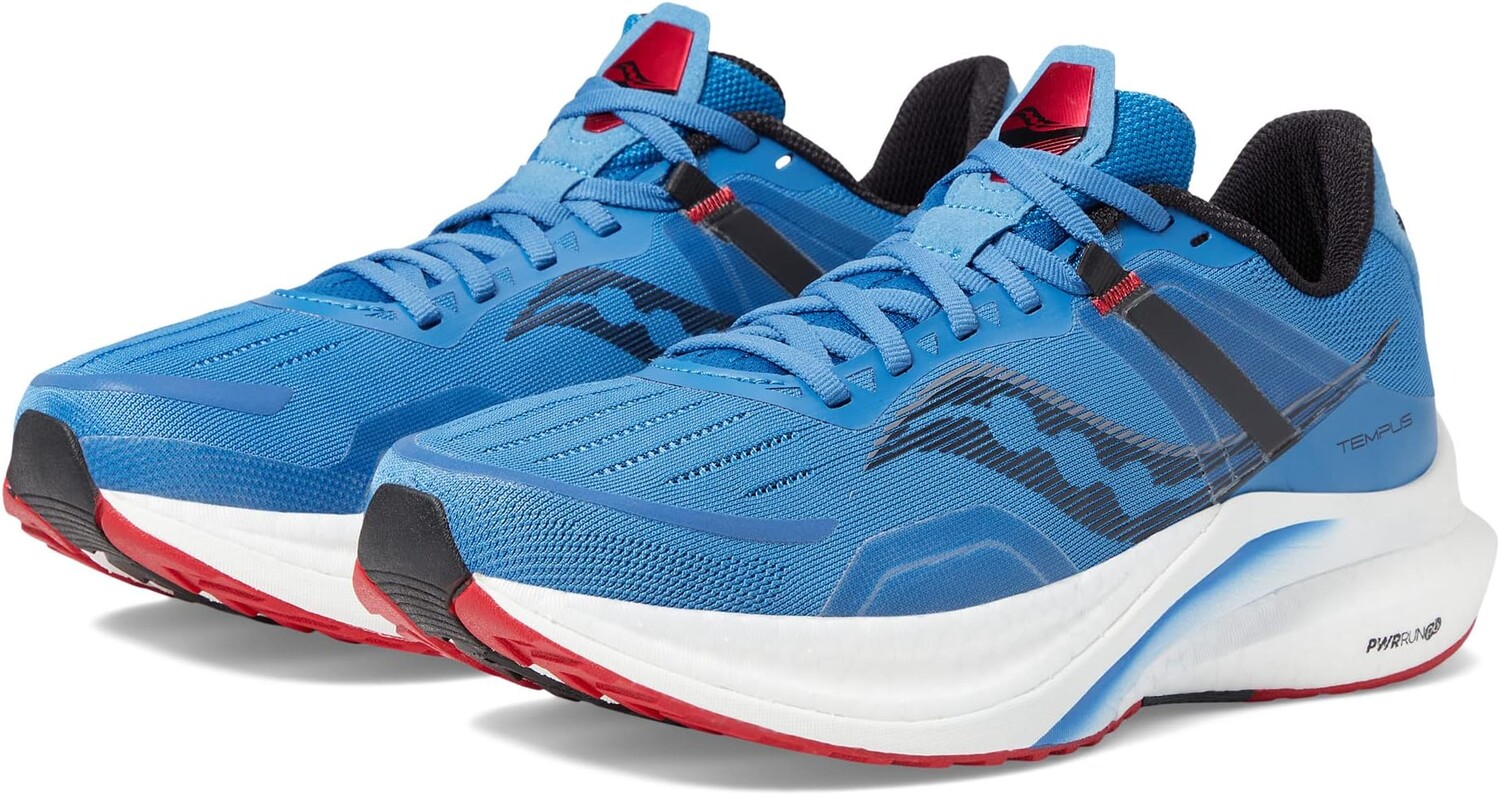 

Кроссовки Tempus Saucony, цвет Hydro/Poppy