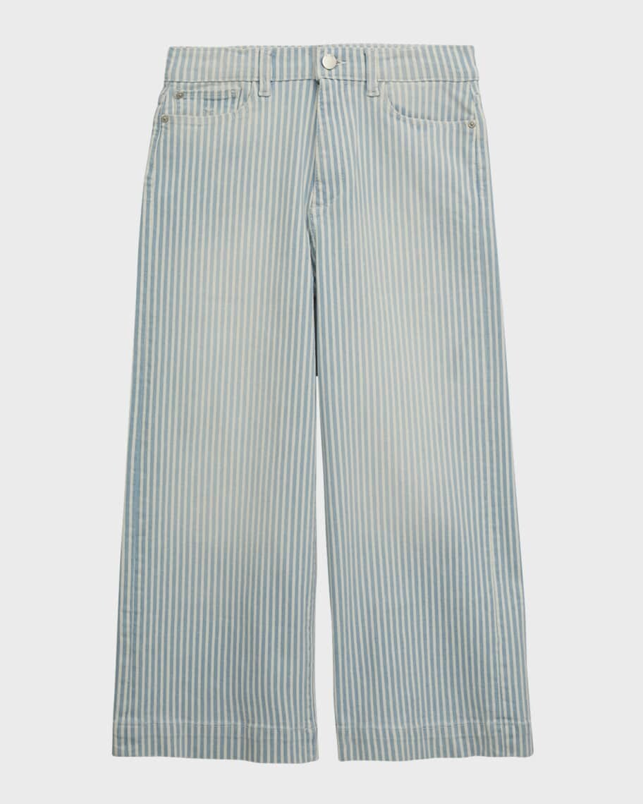 

Широкие брюки в полоску для девочек Lily, размер 7–20 DL1961 Premium Denim