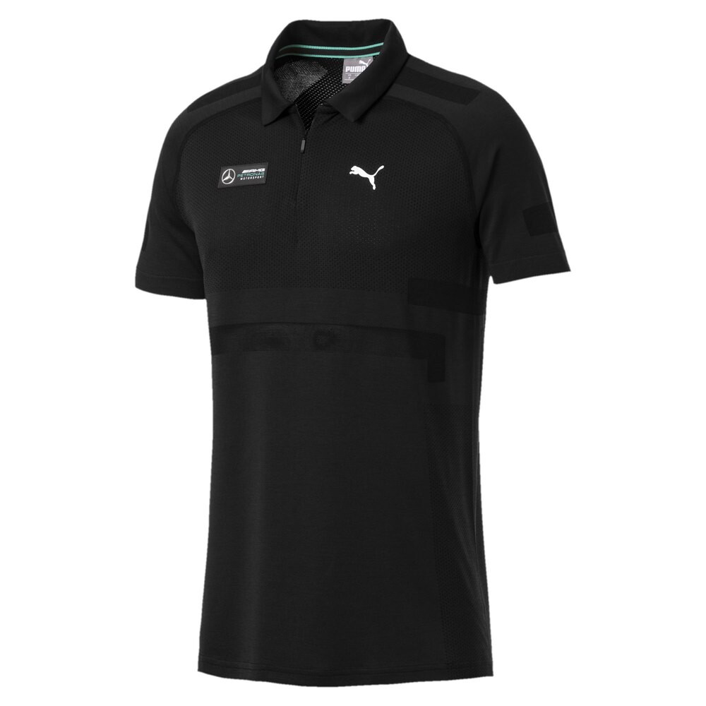 

Поло Puma Mercedes AMG Petronas Evoknit, черный