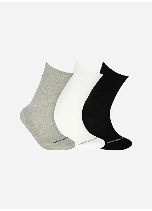 Белые носки унисекс Skechers носки белые с полоской модель унисекс