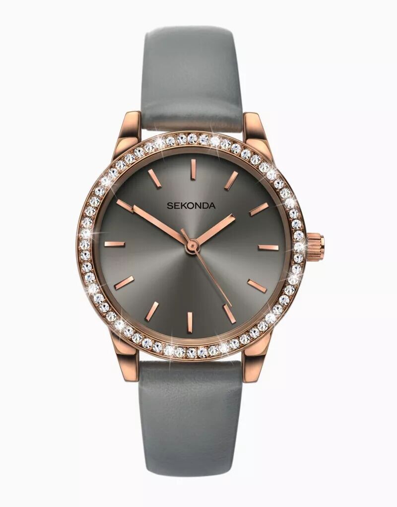 

Аналоговые часы Sekonda серого цвета, Серый