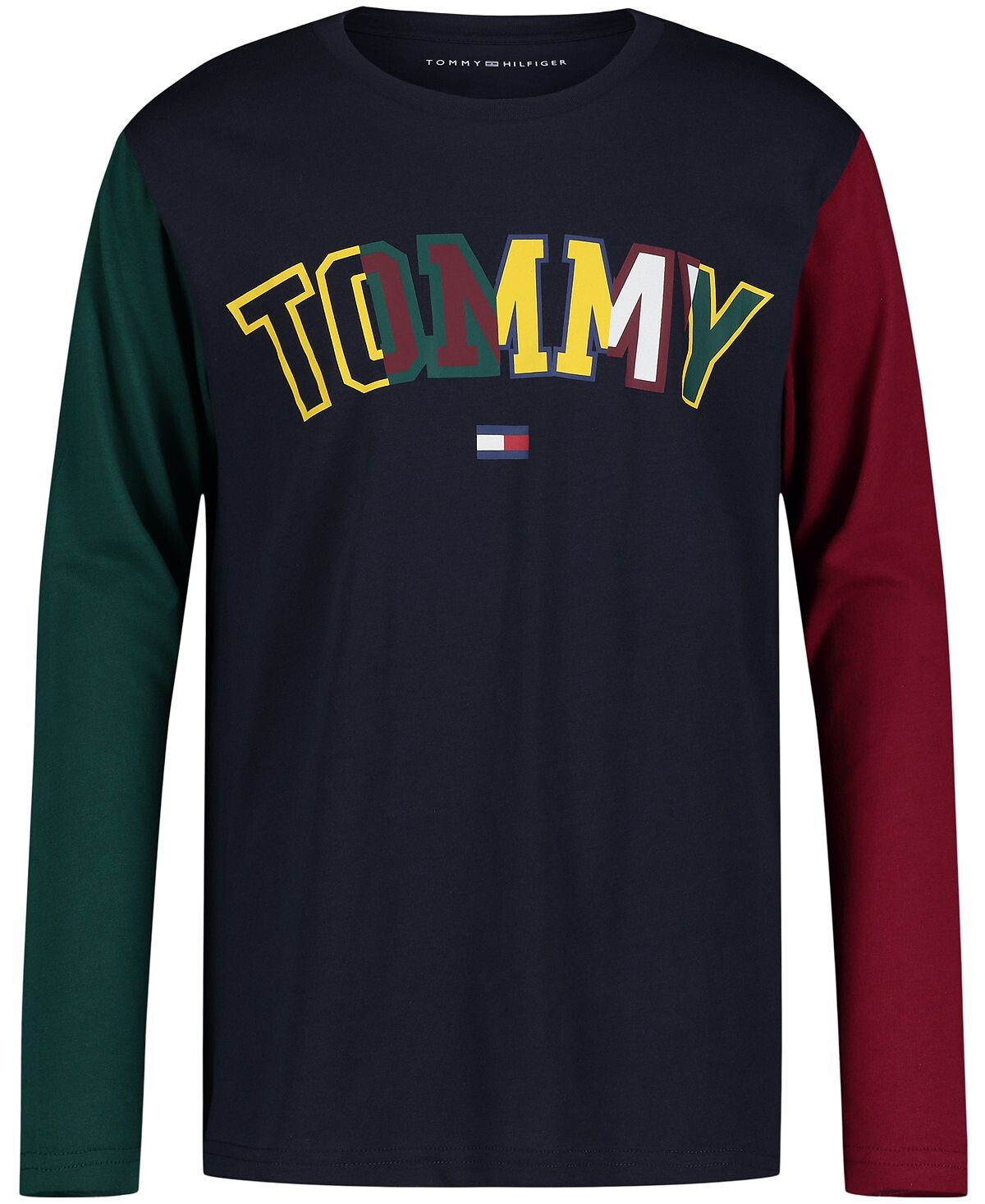 

Футболка с короткими рукавами Little Boys Varsity Tommy Hilfiger