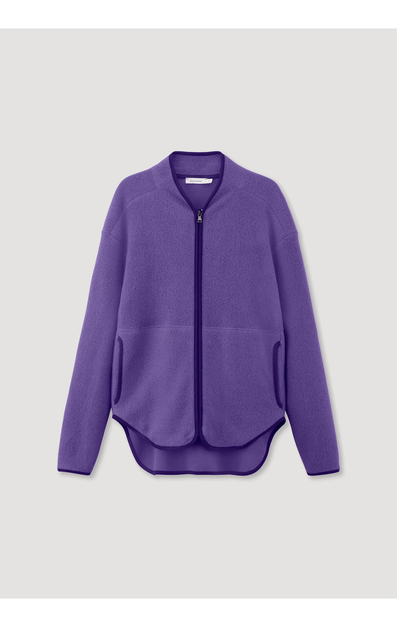 Куртка Hessnatur Fleece Jacke, фиолетовый