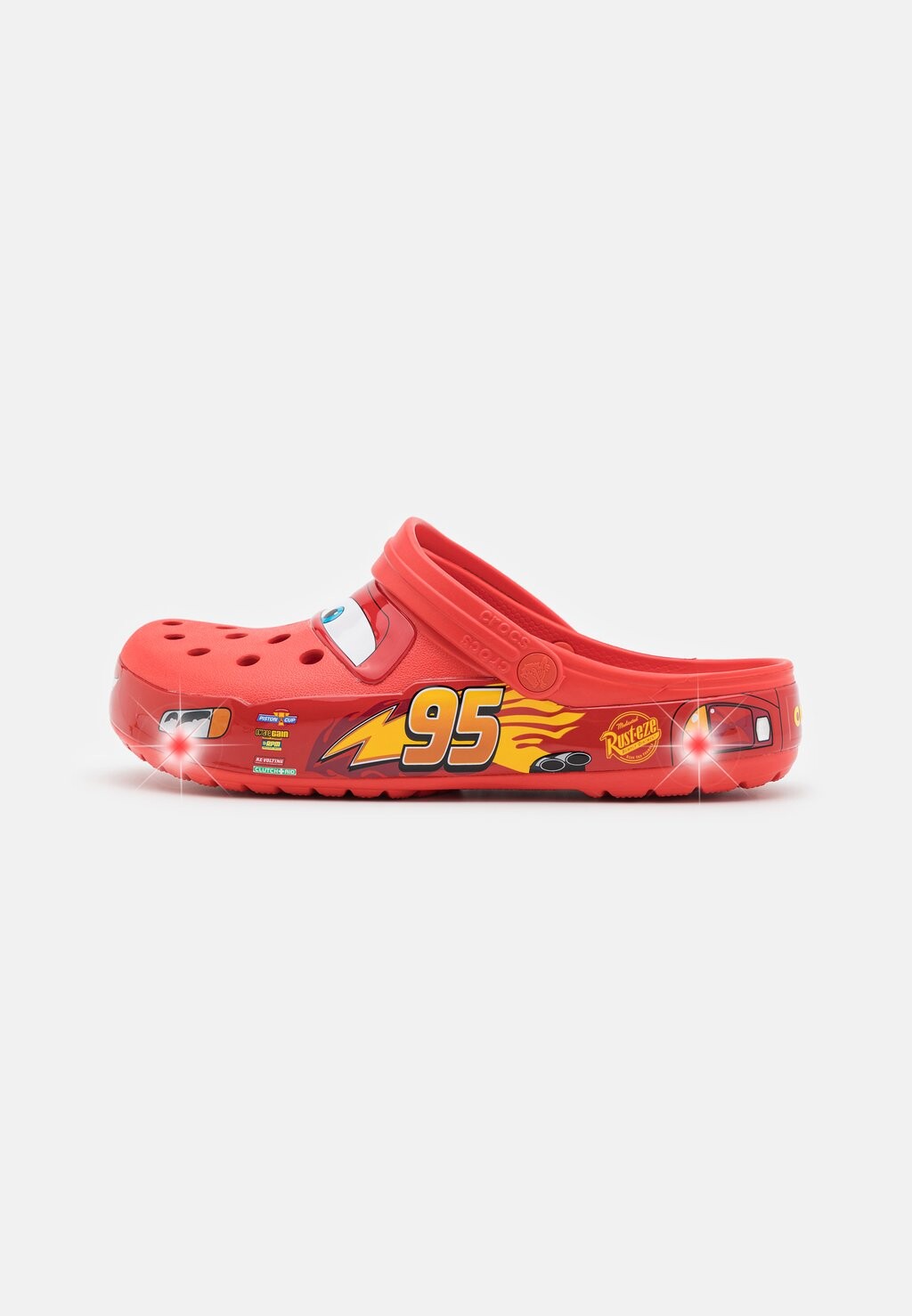 

Сабо Lightning Mcqueen Crocband Unisex Crocs, красный