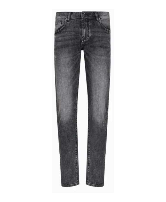 

Джинсовые брюки с пятью карманами Armani Exchange, серый