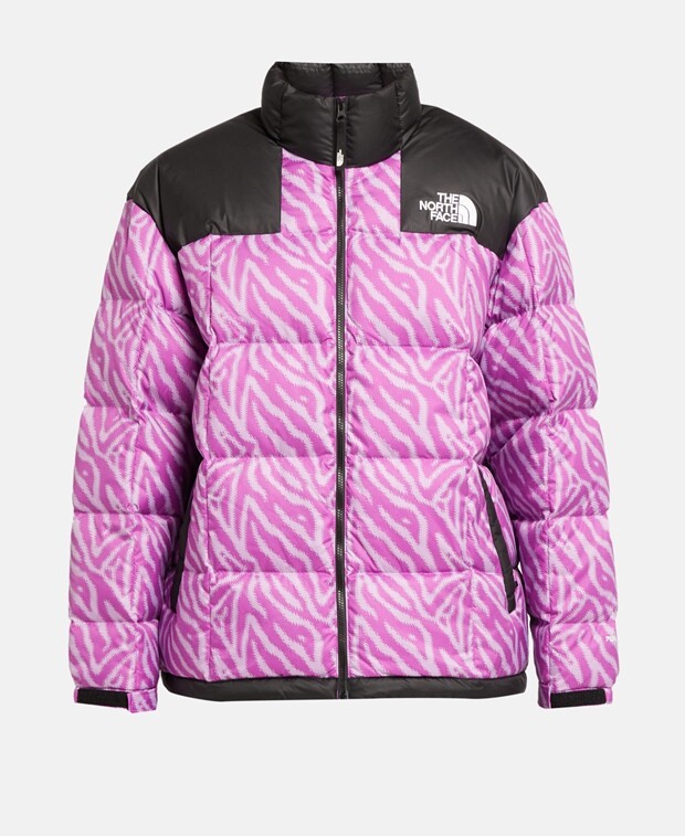 

Пуховик The North Face, фиолетовый
