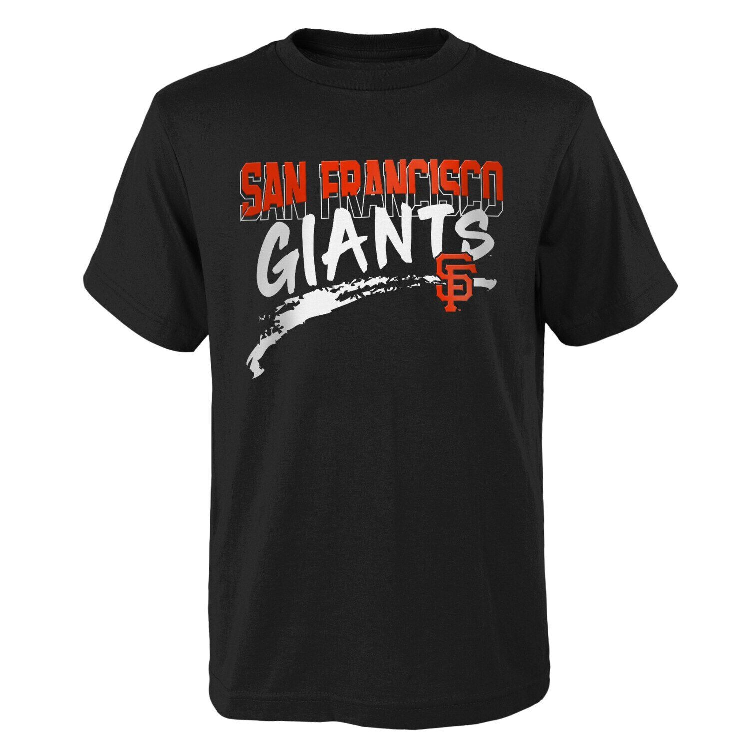 

Молодежная черная футболка San Francisco Giants Big Deal Outerstuff