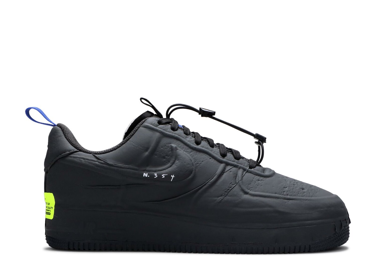 

Кроссовки Nike Air Force 1 Low Experimental 'Black', черный