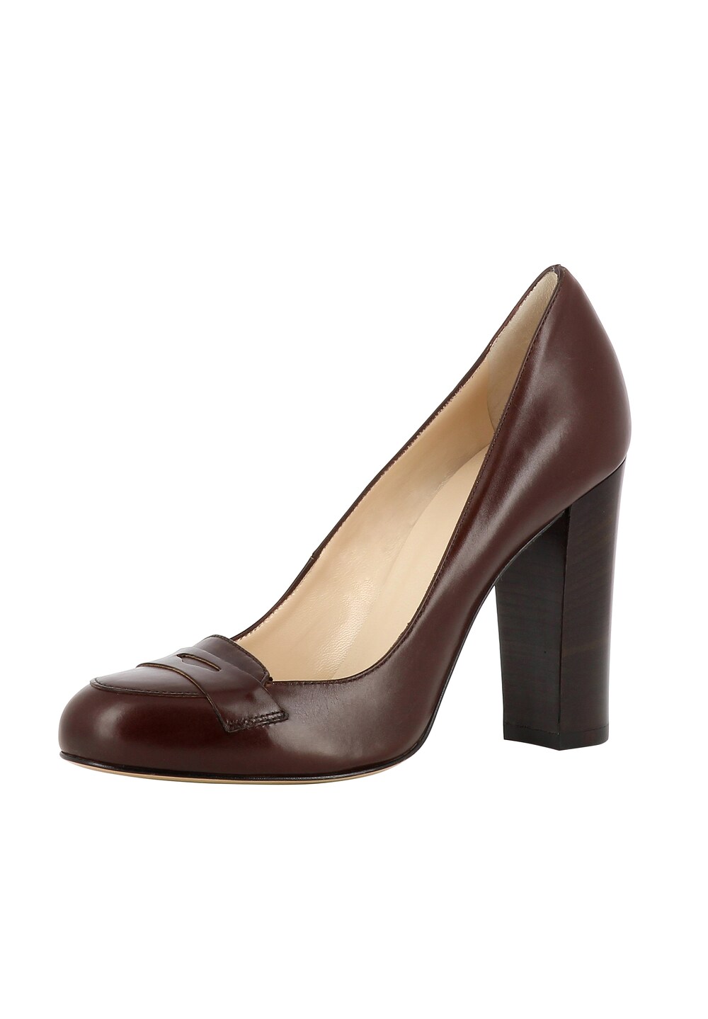 Высокие туфли Evita, темно коричневый