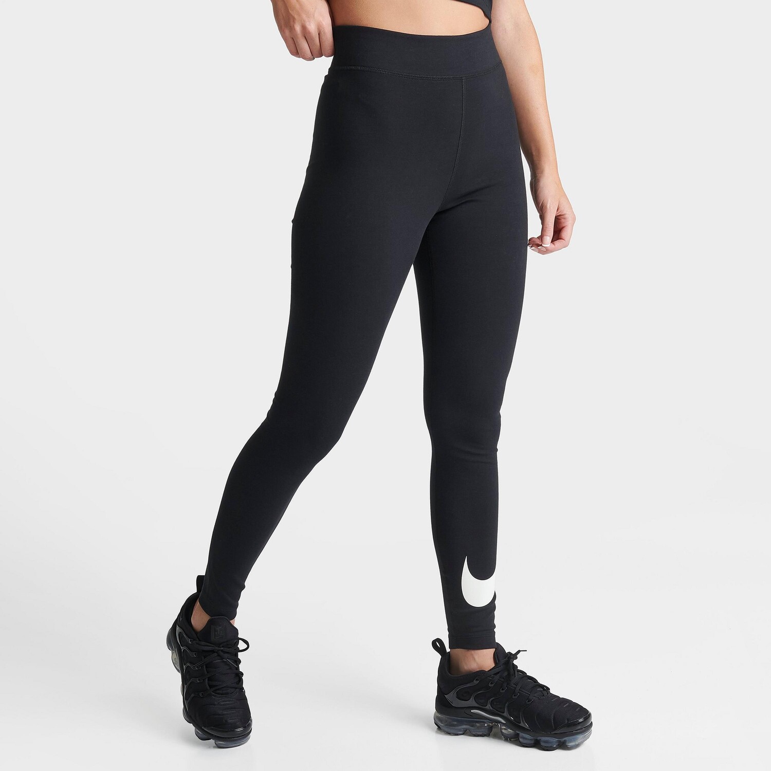 

Женские леггинсы Nike Sportswear Classics Essential Swoosh, черный