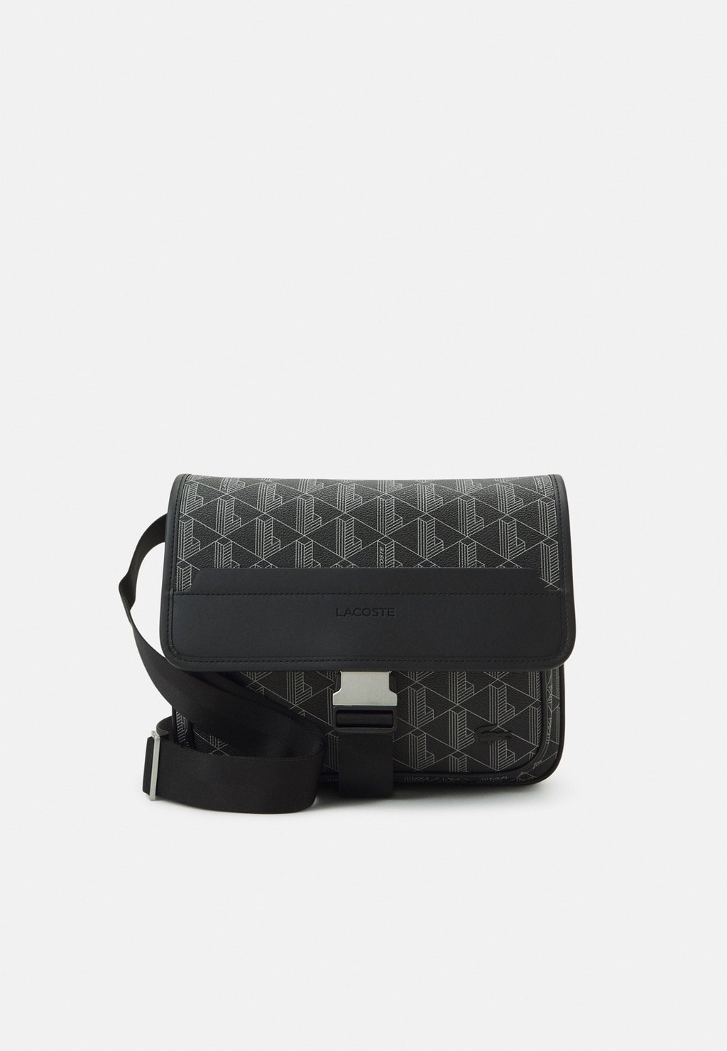 Сумка через плечо Lacoste сумка через плечо lacoste the blend 21 5 cm цвет monogram noir gris