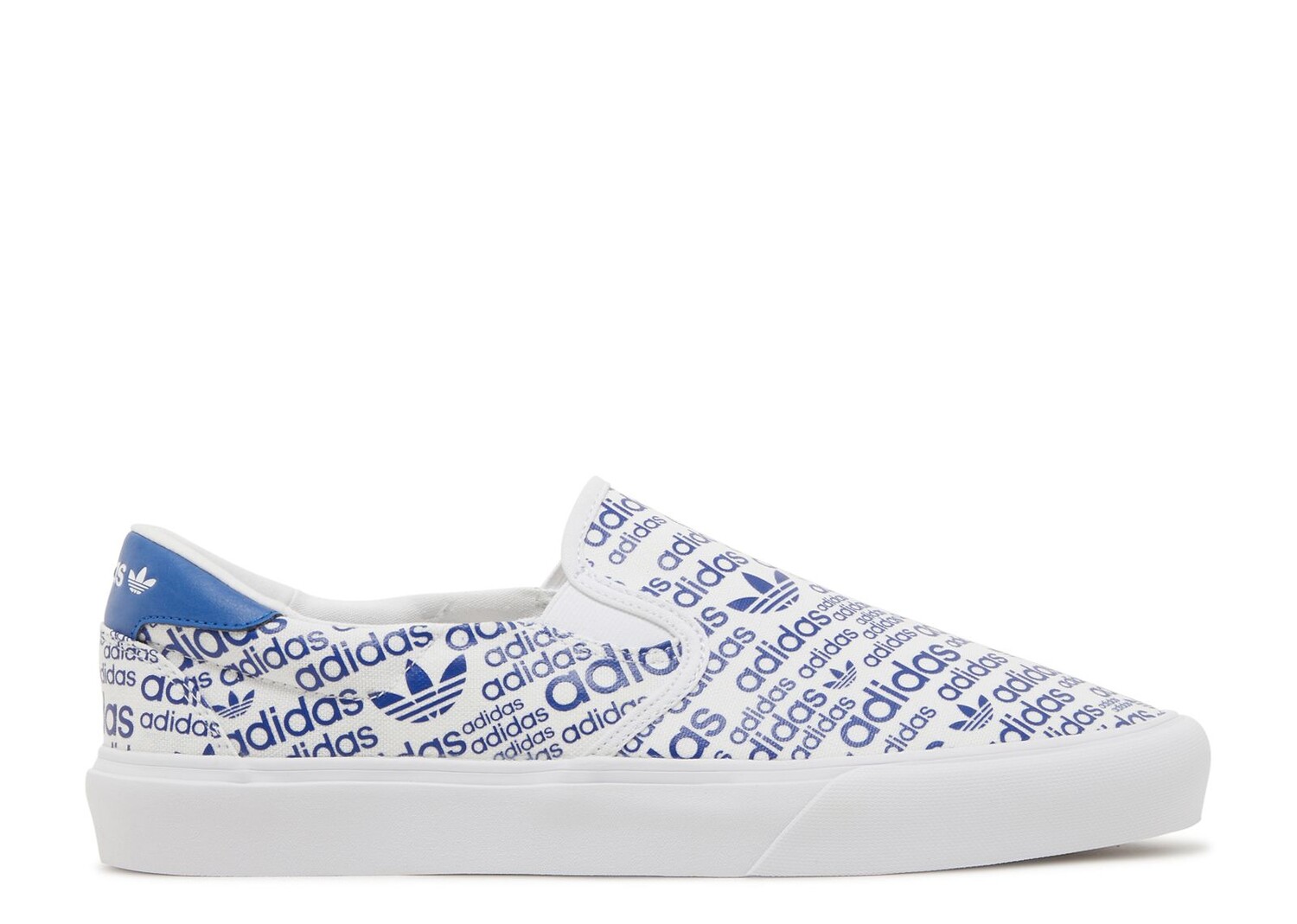 

Кроссовки adidas Court Rallye Slip 'Allover Logo - Collegiate Royal', синий