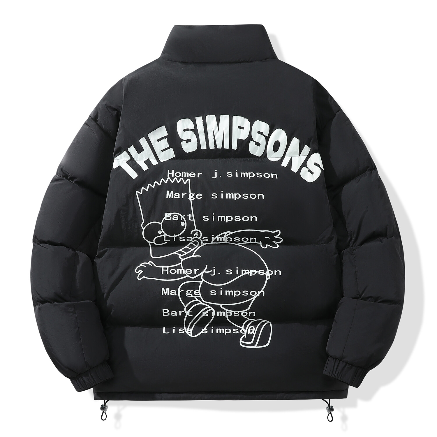

The Simpsons Пуховик унисекс «Симпсоны», Белый