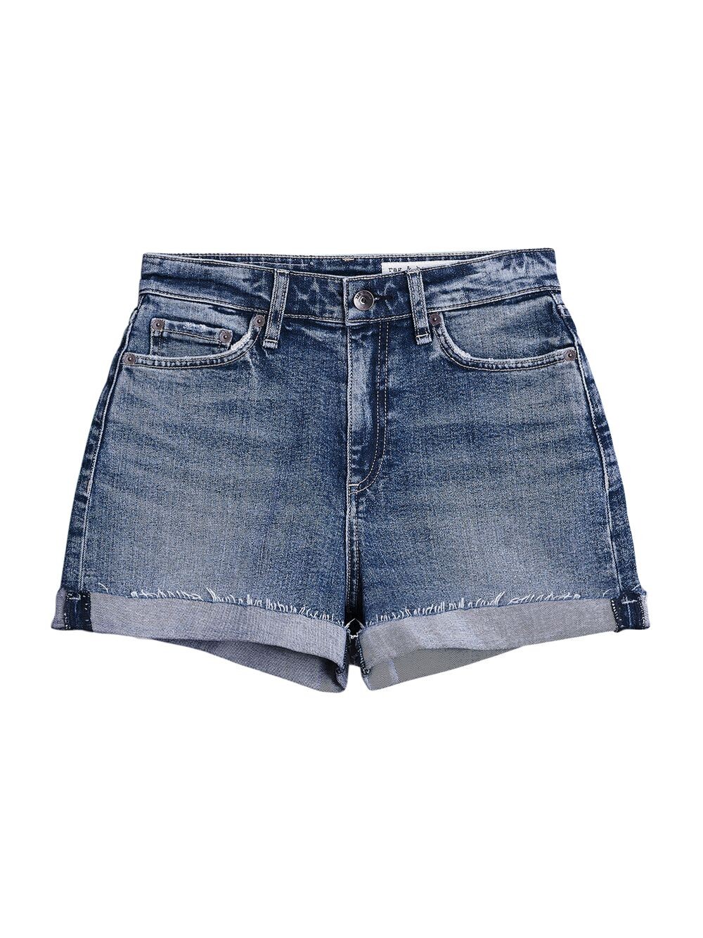

Джинсовые шорты Nina с высокой посадкой rag & bone