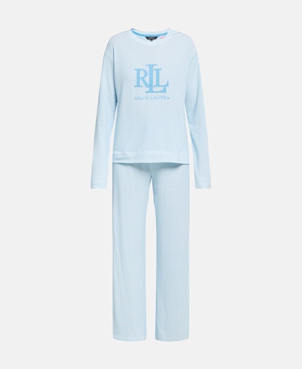 

Пижама Lauren Ralph Lauren, светло-синий