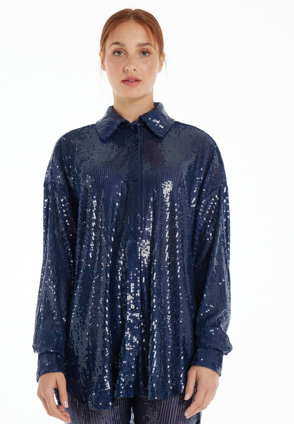 

Рубашка Tezenis, темно-синий