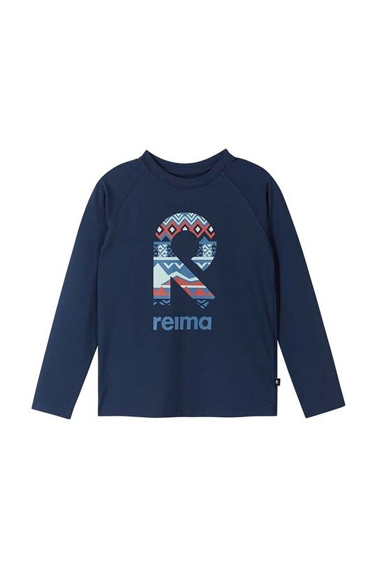 

Koulussa детский лонгслив Reima, темно-синий