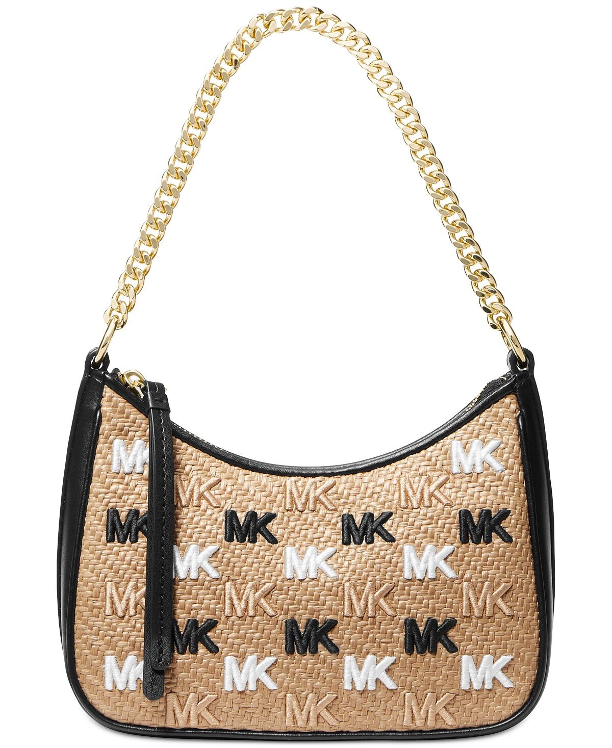 

Маленькая сумочка на цепочке с подвеской и логотипом Jet Set Michael Kors