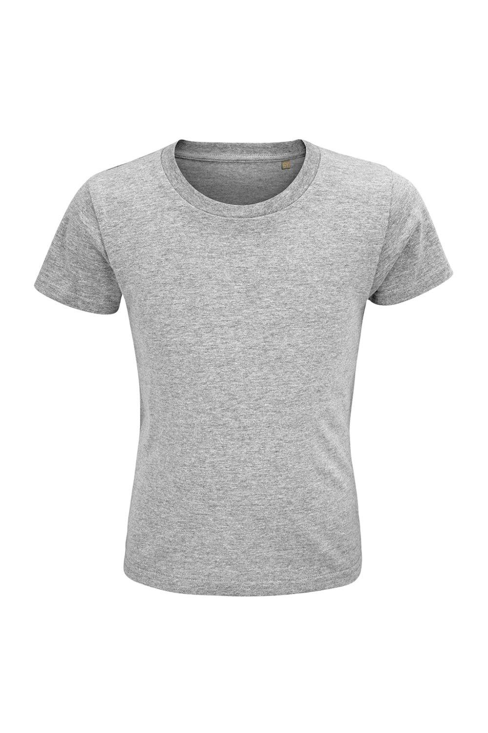 Органическая футболка Crusader Marl SOL'S, серый футболка вдохновленная последней templar crusader рыцари templar crusader мультяшная женская повседневная футболка 2022