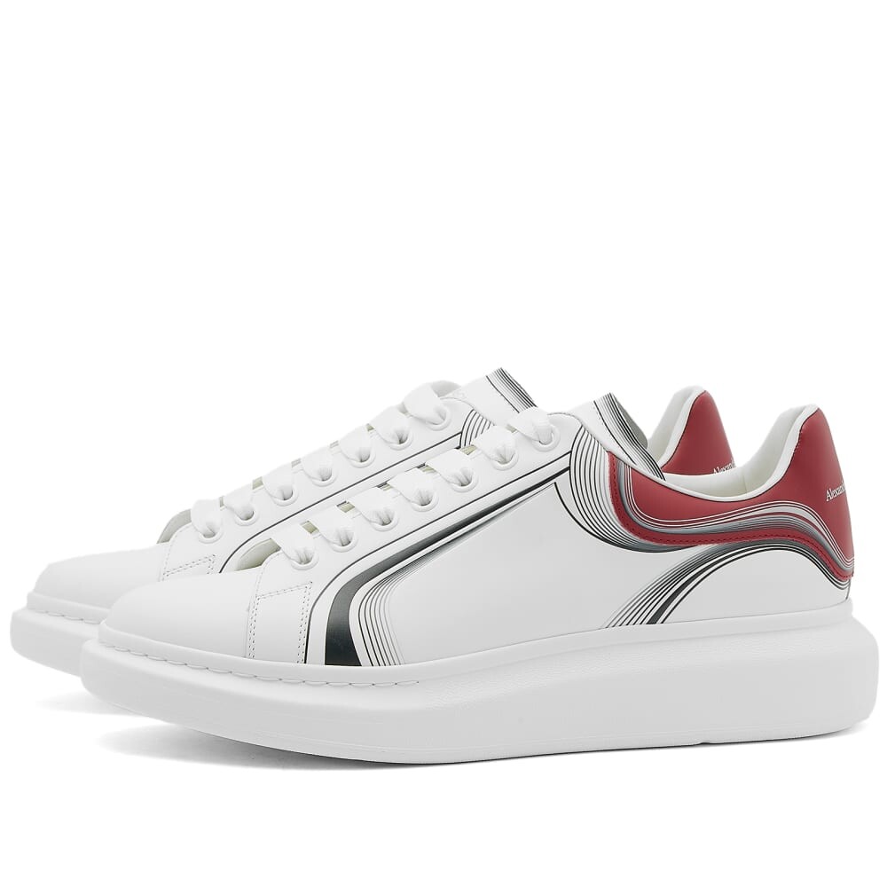 

Большие кроссовки на каблуке Alexander McQueen, мультиколор