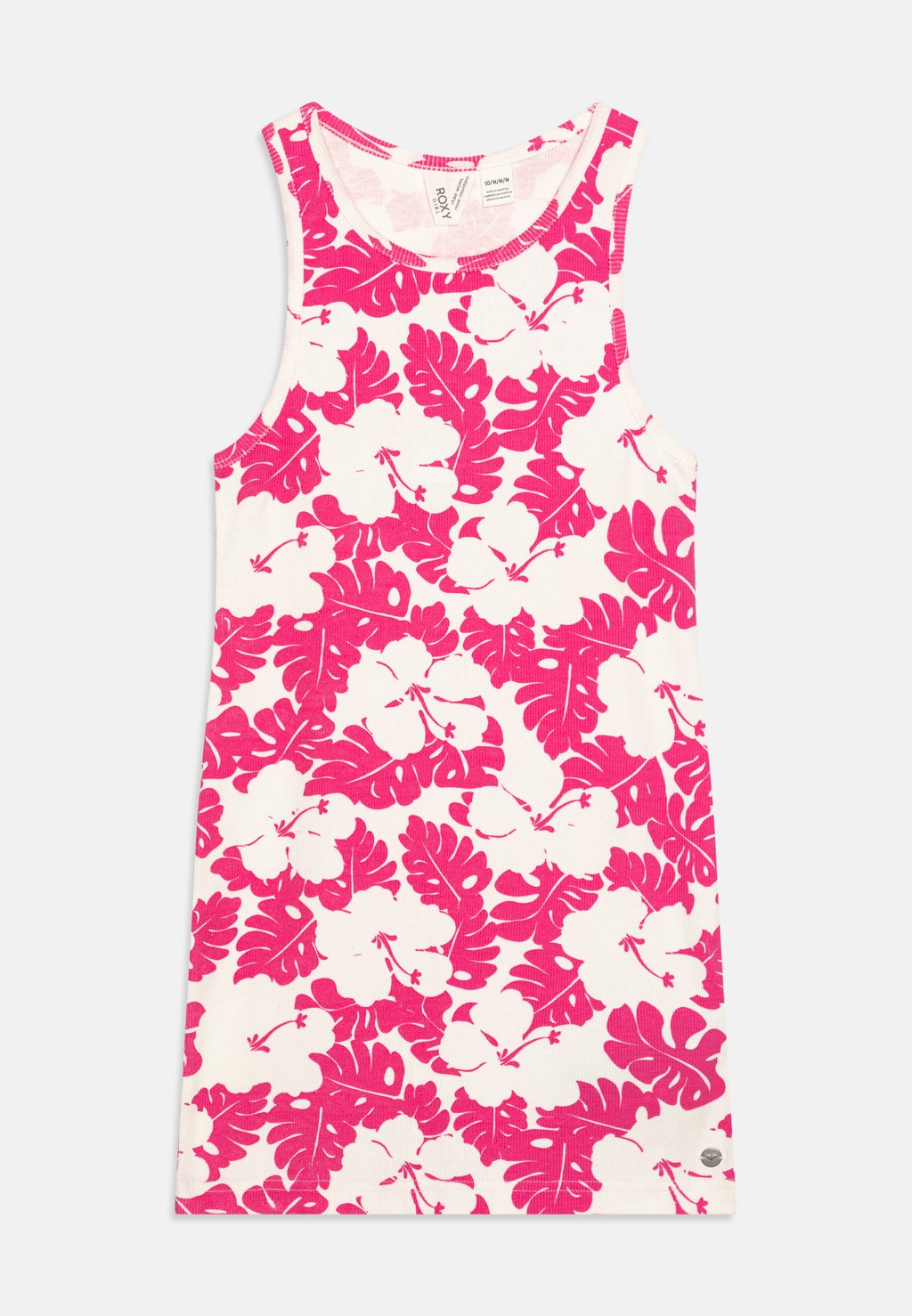 Платье из джерси What Should I Do Roxy, цвет shocking pink платье roxy the good direction dress цвет shocking pink hello aloha