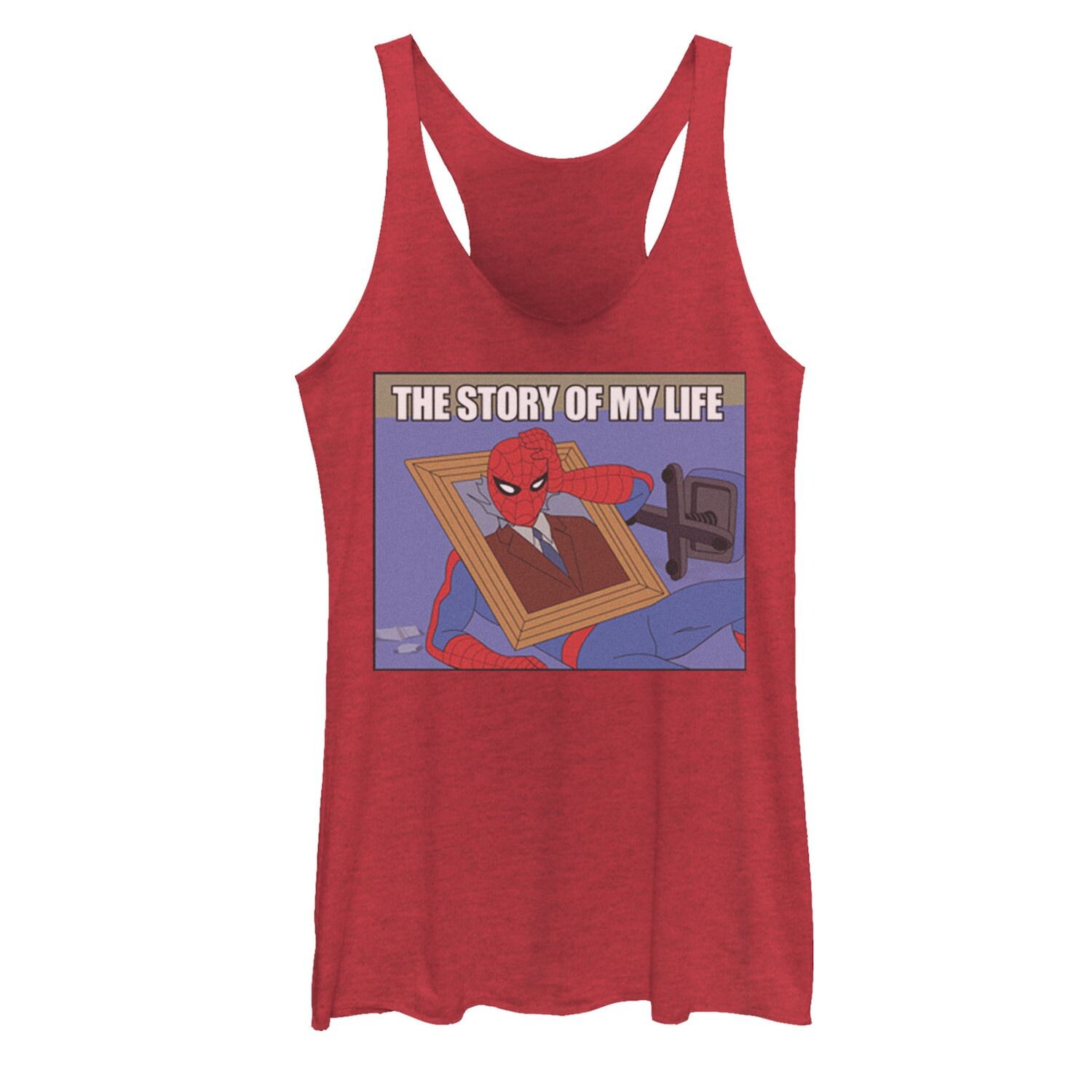 

Майка для юниоров Marvel Spider-Man The Story Of My Life Marvel