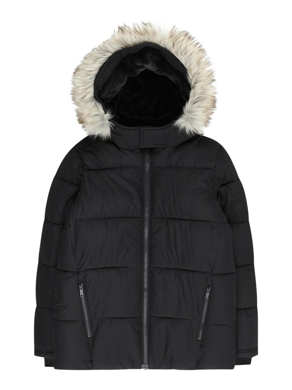 

Зимняя куртка Abercrombie & Fitch, черный