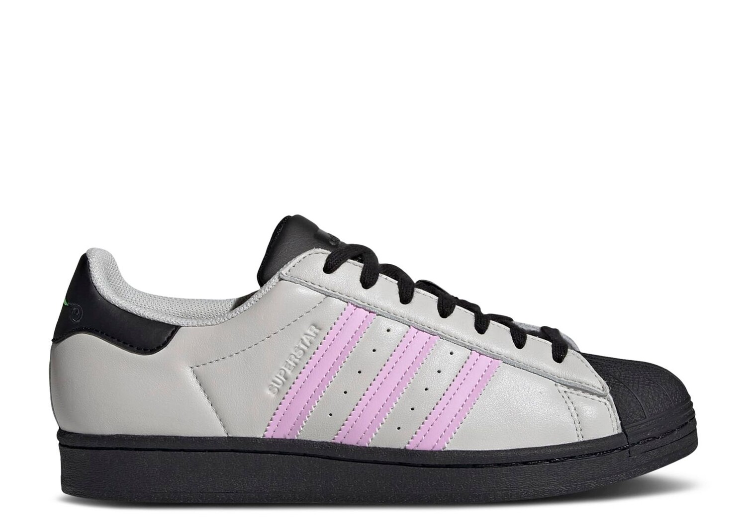 

Кроссовки adidas Superstar 'Grey Black Lilac', серый