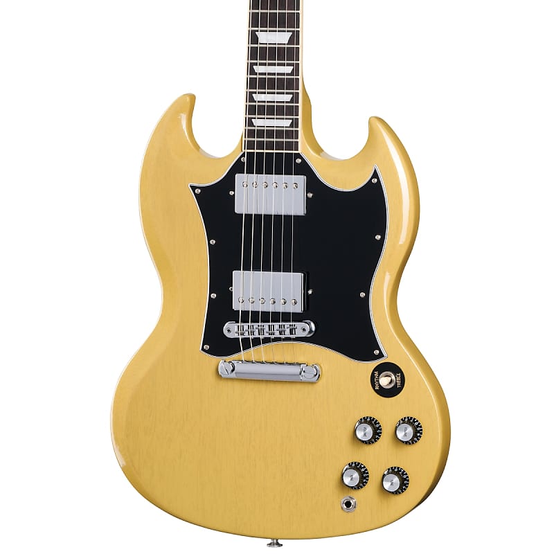 цена Электрогитара Gibson - SG Standard - Electric Guitar - TV Yellow - w/ Softshell Case