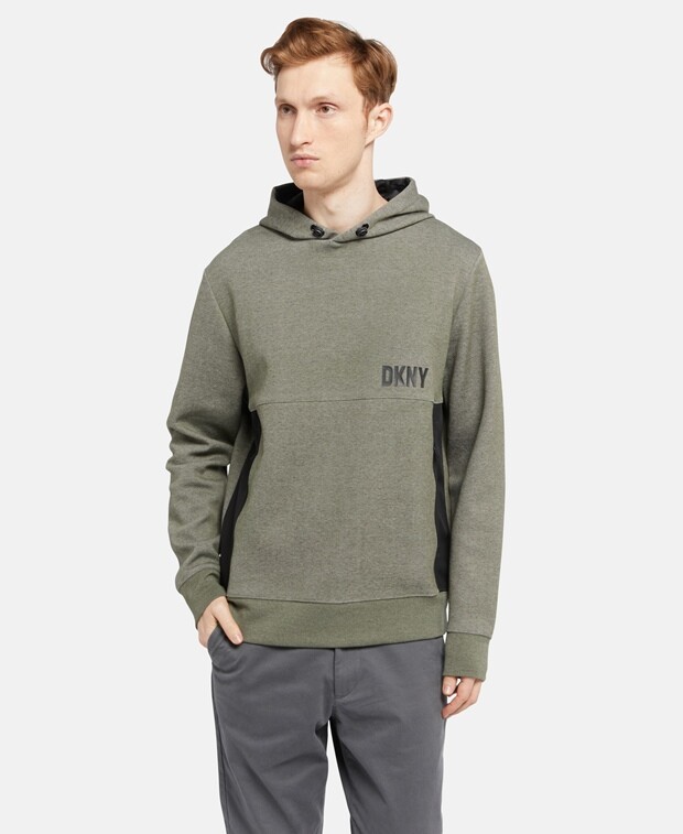 

Толстовка с капюшоном DKNY, хаки
