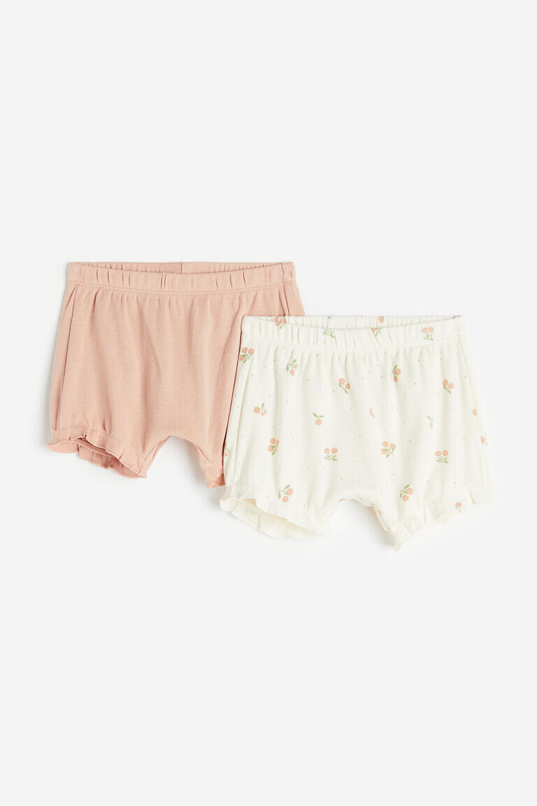 

Две пары шорт из джерси H&M, розовый