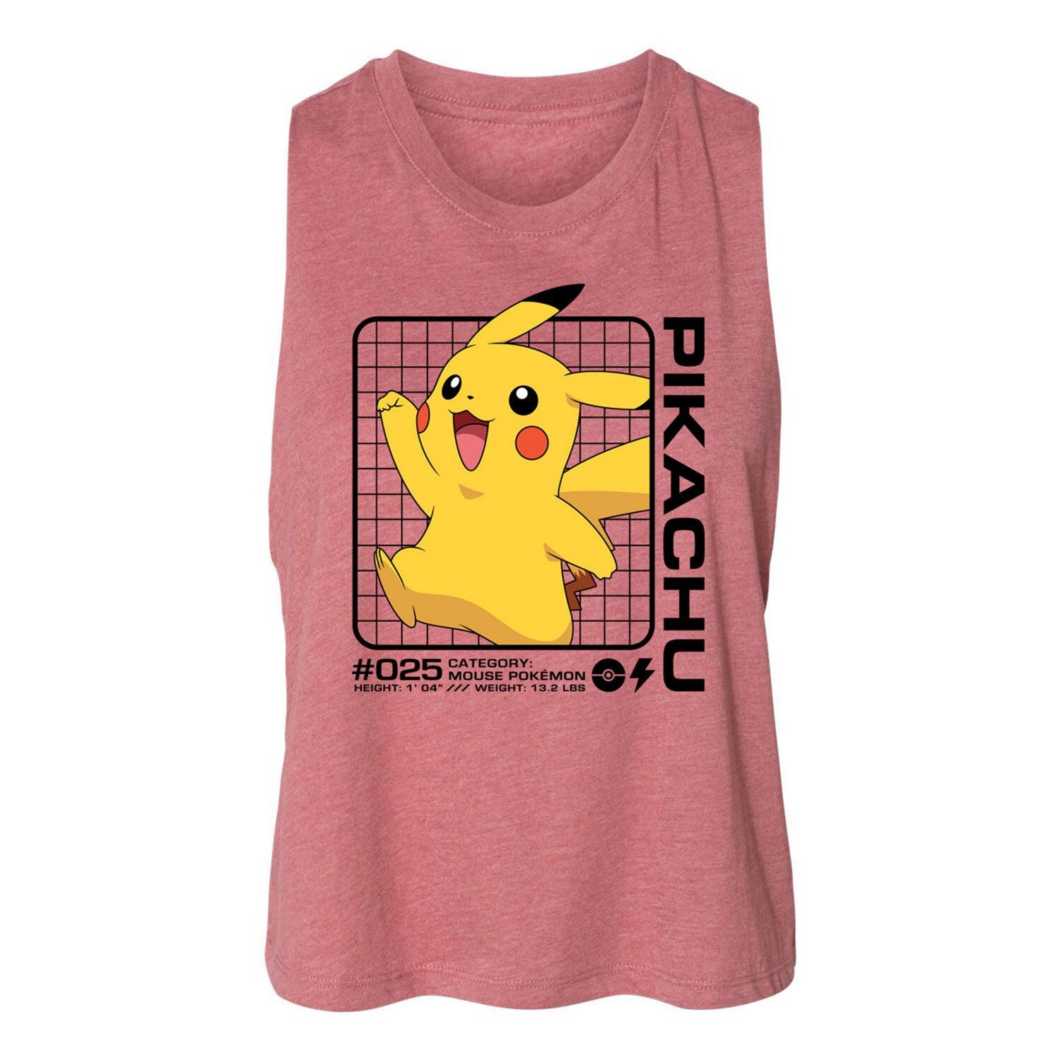 

Майка с гоночной спиной Pokemon Pikachu для юниоров Licensed Character