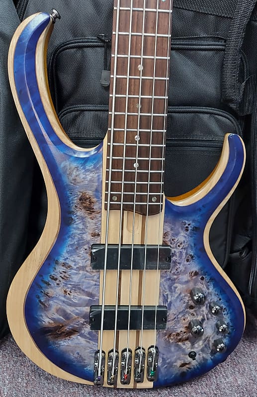 цена Басс гитара Ibanez BTB845 CBL 2023 - Cerulean Blue Burst Low Gloss