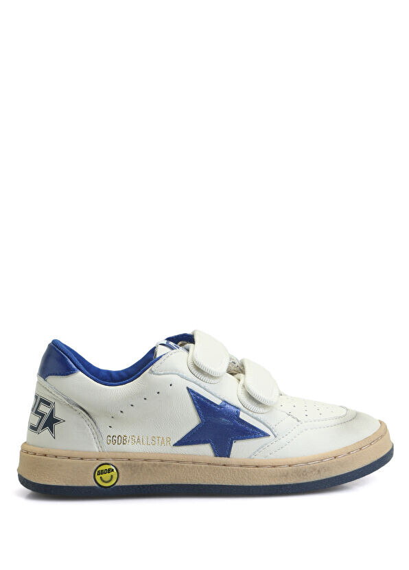 

Кожаные кроссовки Ballstar для мальчиков Golden Goose, белый