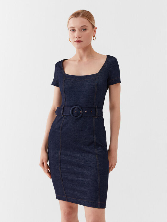 

Платье на каждый день облегающего кроя Guess, синий